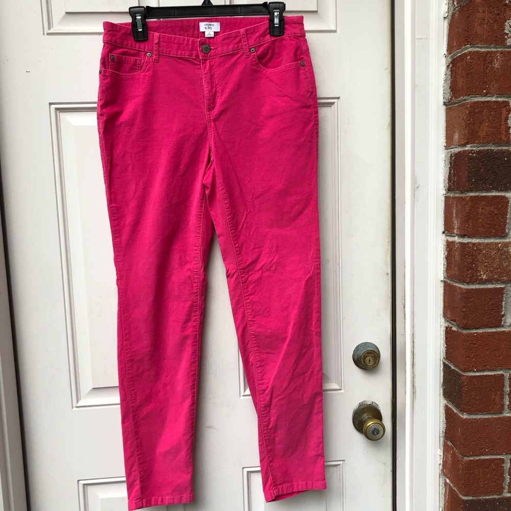 ⚡️Crown & Ivy Pink Cords